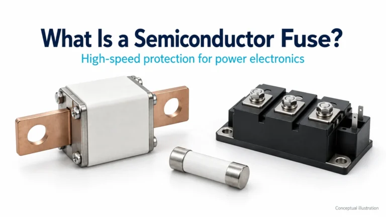 I. Qu'est-ce qu'un fusible semi-conducteur ?